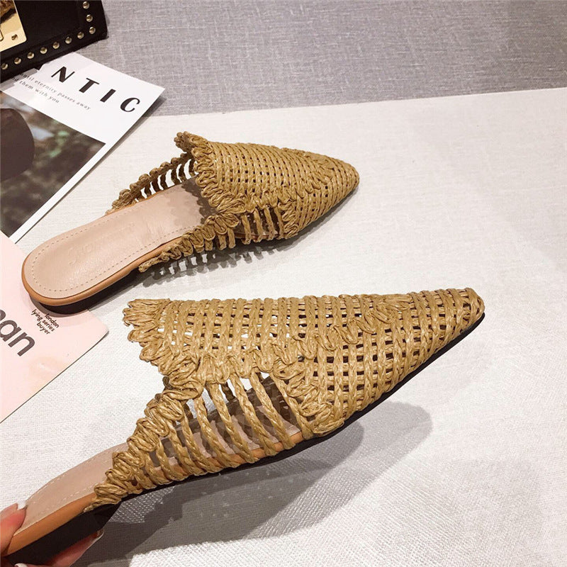Πλεκτά Mules με Διάτρητο Σχέδιο & Καλοκαιρινή Αίσθηση