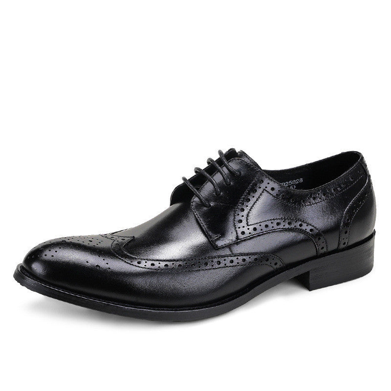 Ανδρικά Παπούτσια Brogues με Λουστρίνι Φινίρισμα