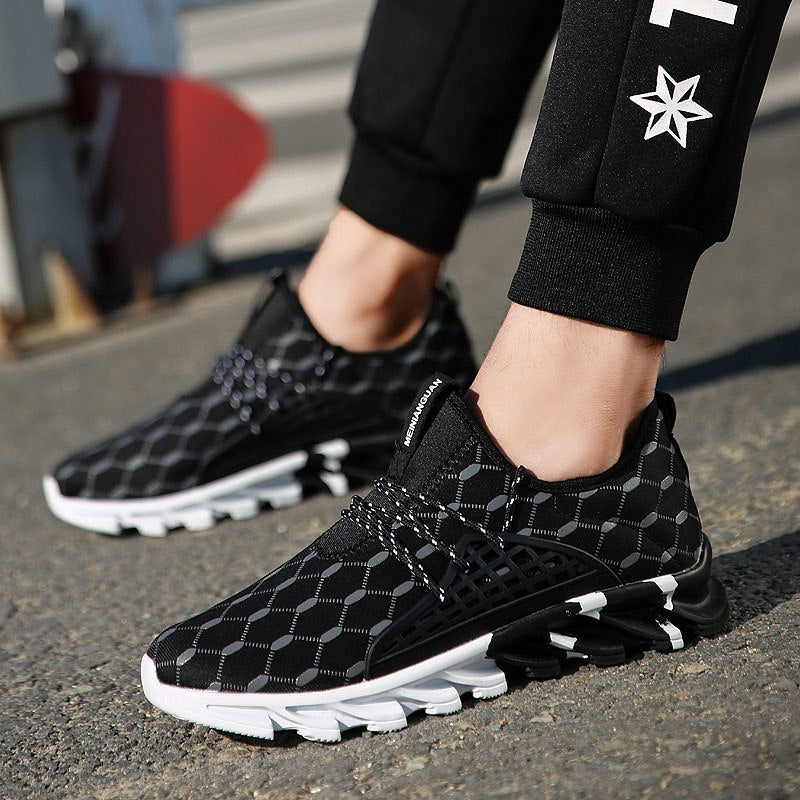 Ανδρικά Sneakers GridFlex με Ανατομική Σόλα & Διάτρητο Design
