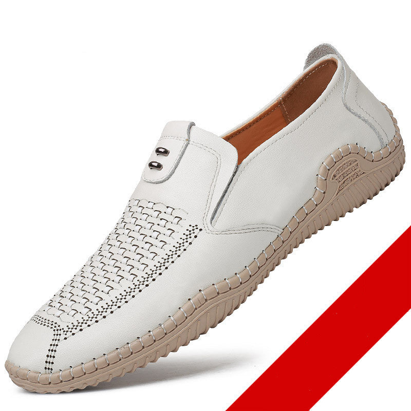 Slip-on Δερμάτινα Σανδάλια