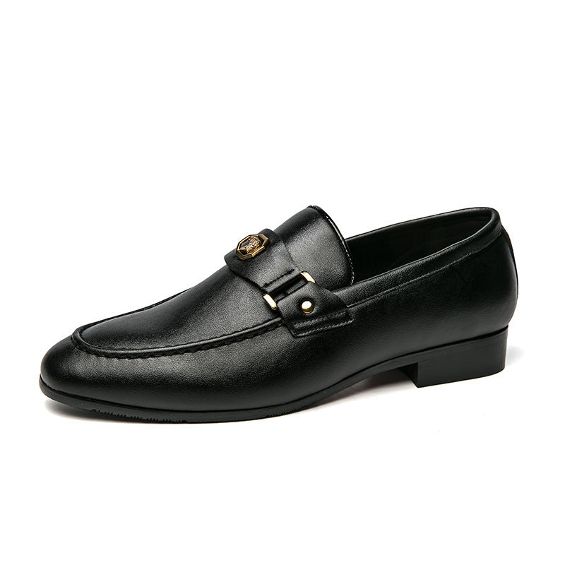 Ανδρικά Loafers με Σχέδιο Δέρματος Φιδιού & Μεταλλική Λεπτομέρεια
