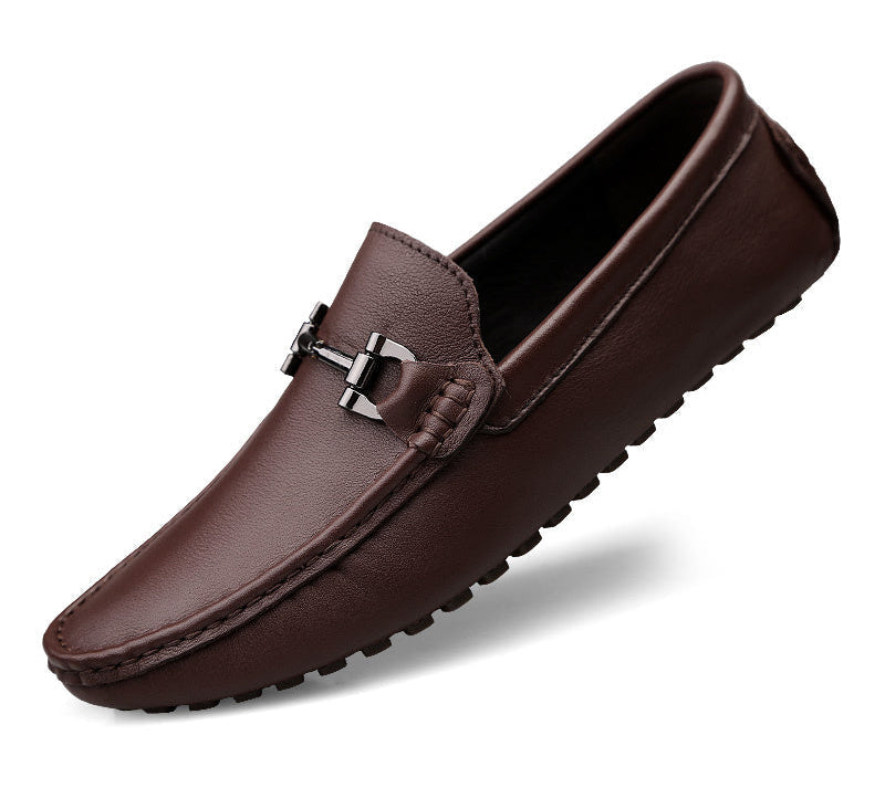 Ανδρικά Loafers με Μεταλλικό Διακοσμητικό & Καθημερινό Σχεδιασμό