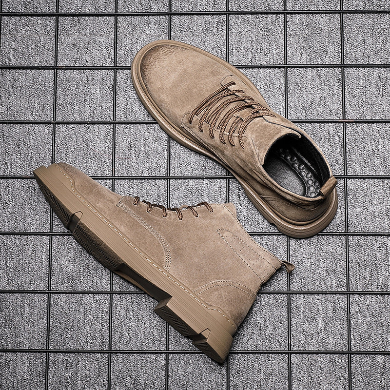 Ανδρικά Casual Μποτάκια Suede με ή χωρίς Επένδυση