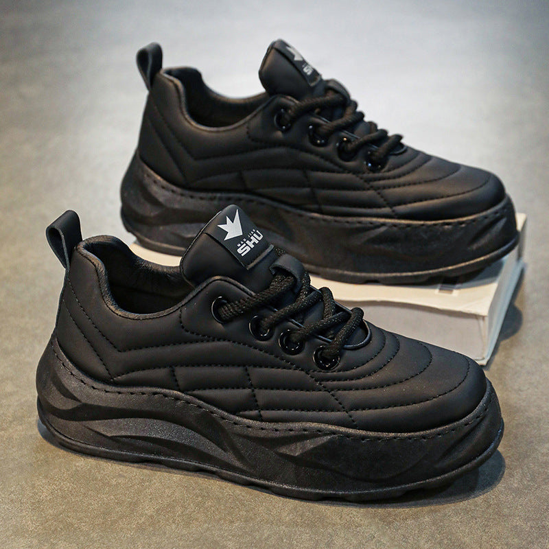 Ανδρικά Sneakers με Χοντρή Σόλα & Καπιτονέ Σχέδιο