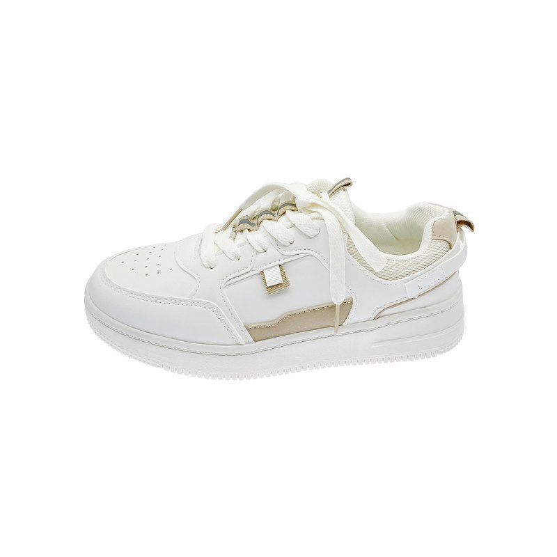Sneakers με Χρωματιστές Λεπτομέρειες & Λευκή Σόλα