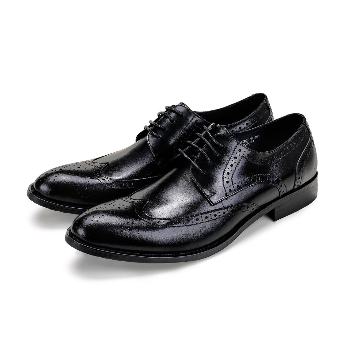 Ανδρικά Παπούτσια Brogues με Λουστρίνι Φινίρισμα