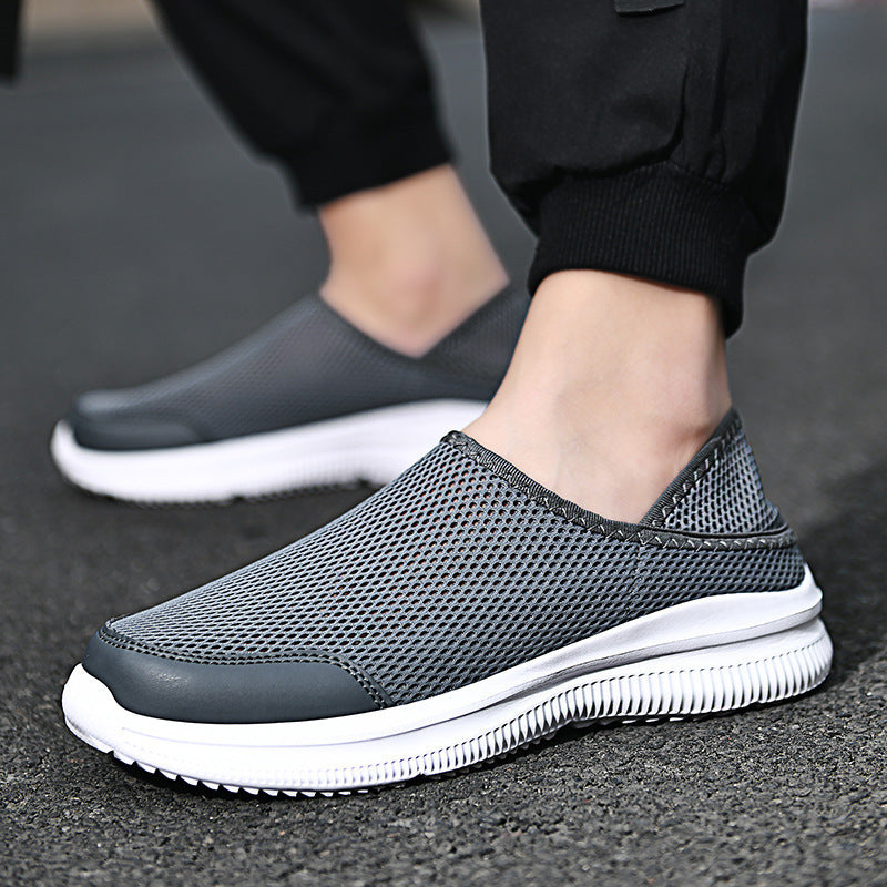 Ανδρικά Slip-On Παπούτσια με Ανάλαφρο Πλέγμα