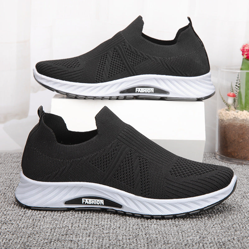 Ανδρικά Slip-On Παπούτσια με Πλεκτό Σχέδιο
