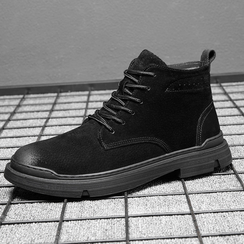 Ανδρικά Casual Μποτάκια Suede με ή χωρίς Επένδυση