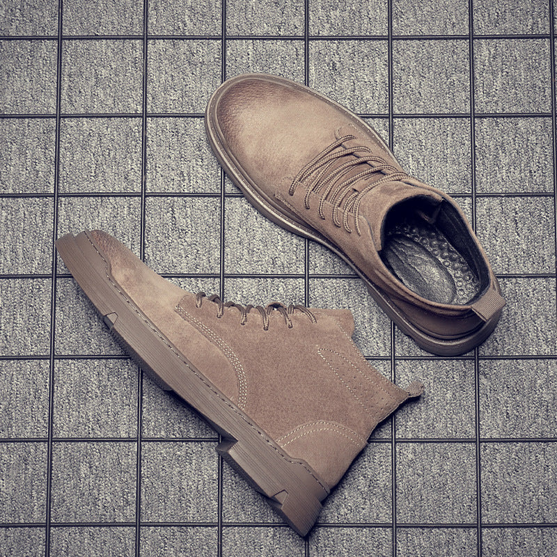 Ανδρικά Casual Μποτάκια Suede με ή χωρίς Επένδυση