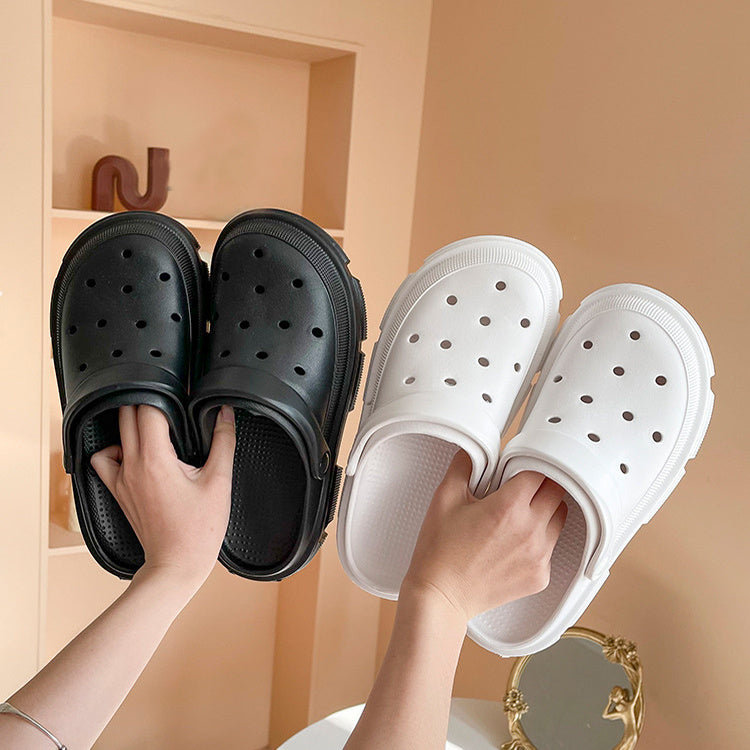 Γυναικεία Clogs με Λουράκι & Τρακτερωτή Σόλα