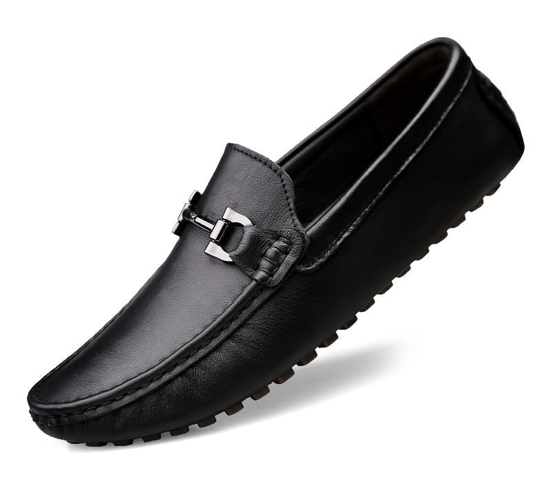 Ανδρικά Loafers με Μεταλλικό Διακοσμητικό & Καθημερινό Σχεδιασμό