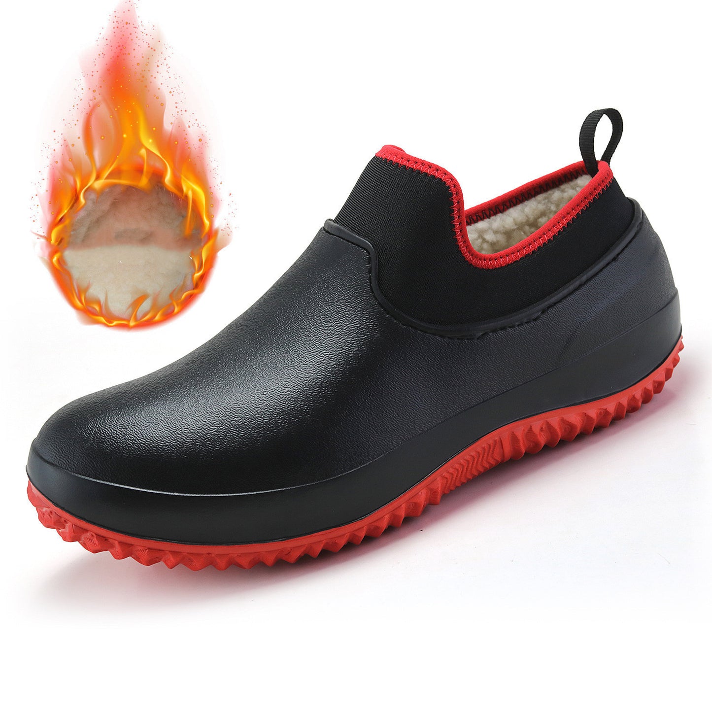 Ανδρικές Αδιάβροχες Slip-On Γαλότσες με Αντιολισθητική Σόλα