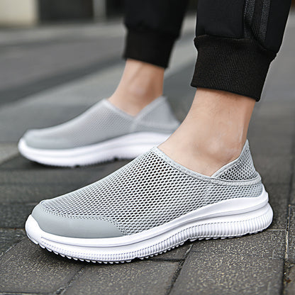 Ανδρικά Slip-On Παπούτσια με Ανάλαφρο Πλέγμα