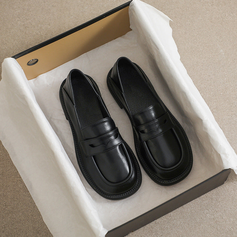 Loafers με Λεπτομέρεια Cut-Out & Σόλα με Ραφή