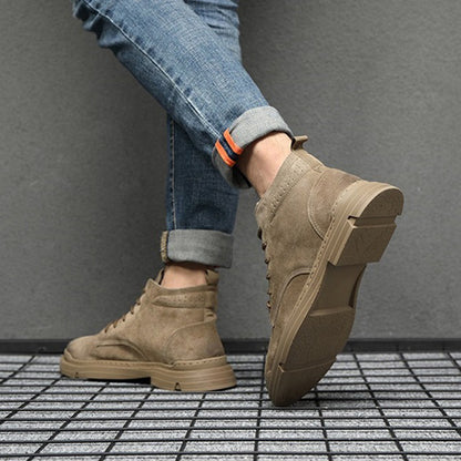 Ανδρικά Casual Μποτάκια Suede με ή χωρίς Επένδυση
