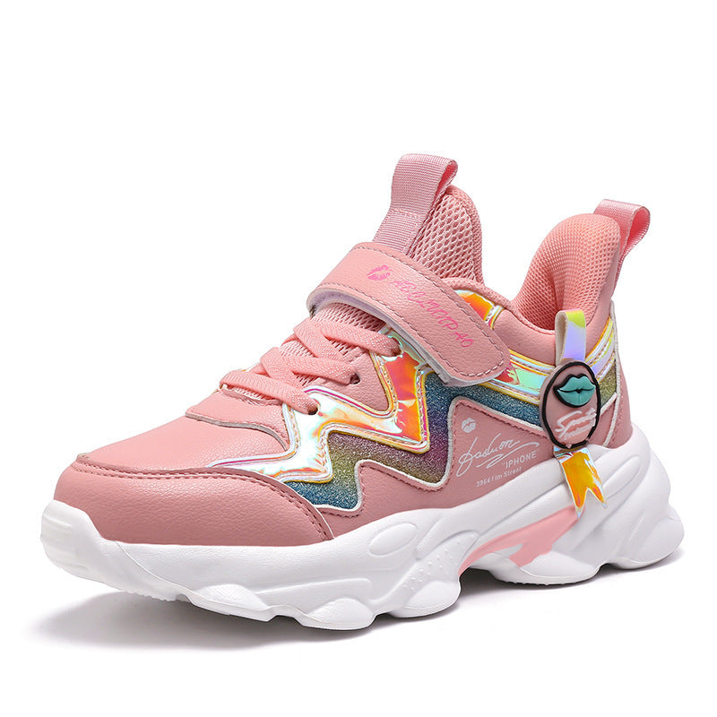 Sneakers με Διακοσμητικό Πλαϊνό & Ανάγλυφη Αφρώδη Σόλα