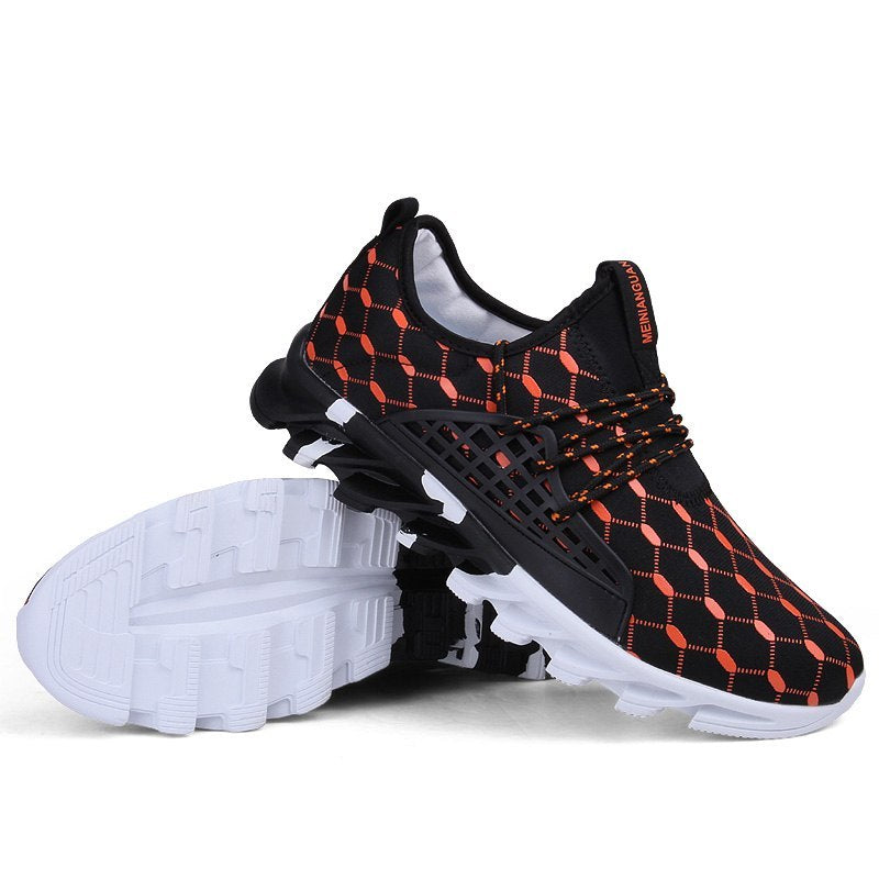 Ανδρικά Sneakers GridFlex με Ανατομική Σόλα & Διάτρητο Design