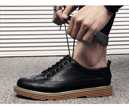 Ανδρικά Brogues με Casual Σόλα & Κλασικές Τρυπητές Λεπτομέρειες