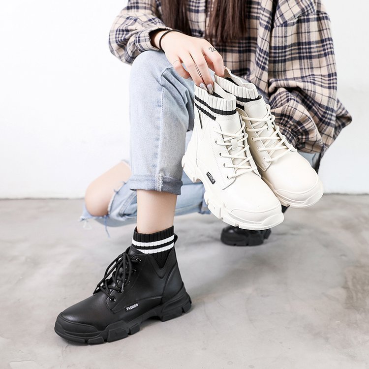 High-Top Μποτάκια Sneakers με Urban Style