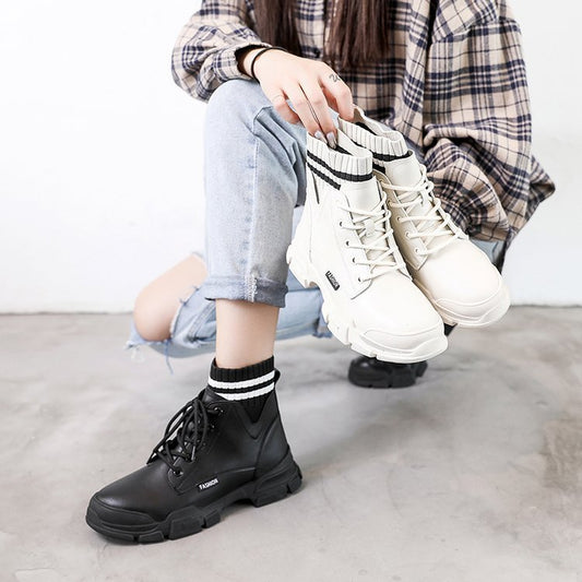 High-Top Μποτάκια Sneakers με Urban Style