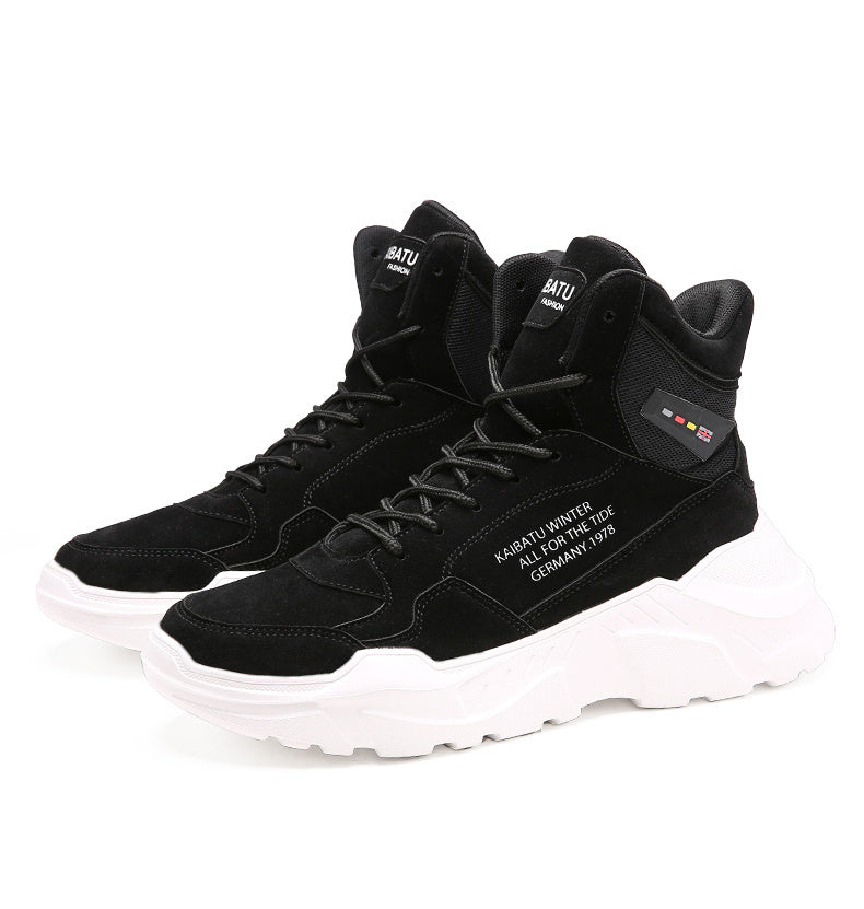 Ανδρικά Χειμερινά Sneakers με Chunky Σόλα & Υψηλό Κολάρο