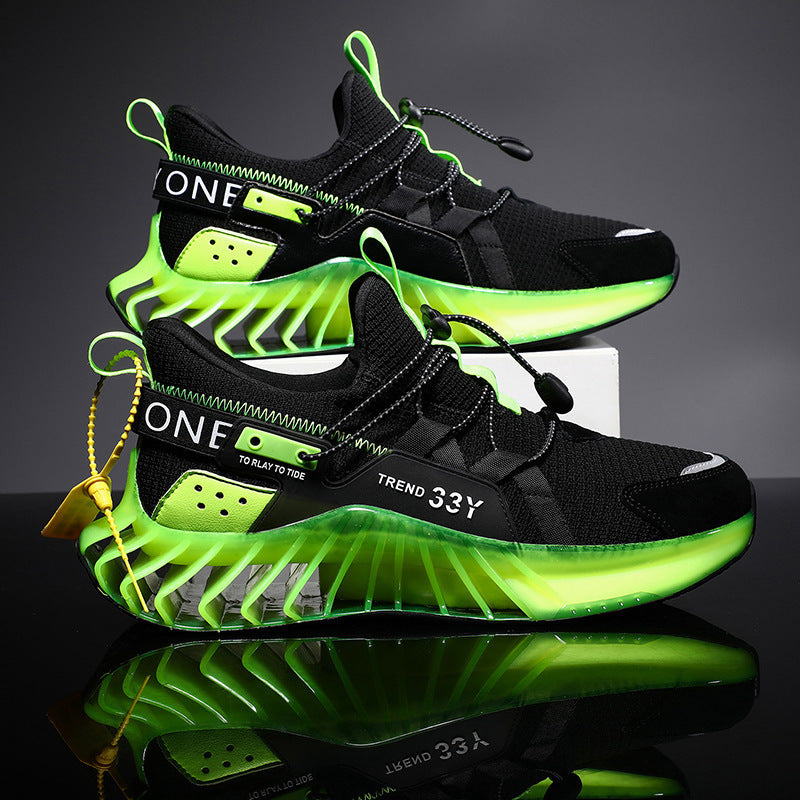 Ανδρικά Sneakers με Ανατρεπτικό Σχέδιο & Ανάγλυφη Σόλα