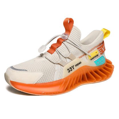 Ανδρικά Sneakers με Ανατρεπτικό Σχέδιο & Ανάγλυφη Σόλα
