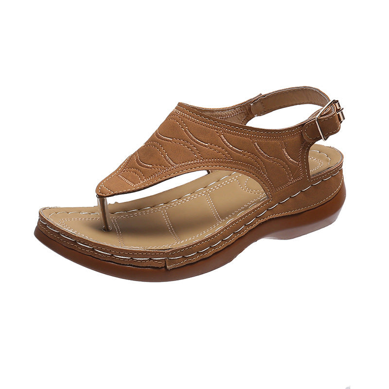 Γυναικεία Ανατομικά Σανδάλια Flip-Flop με Ρυθμιζόμενο Λουράκι & Μαλακό Πάτο