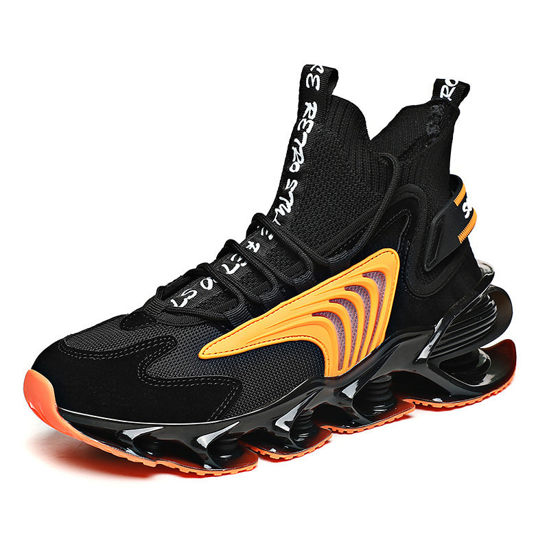 Ανδρικά Sneakers με Εντυπωσιακή Σόλα & Πλεκτό Άνω Μέρος
