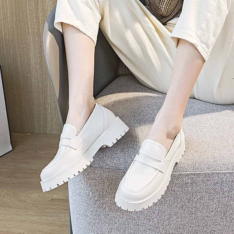 Γυναικεία Loafers με Χοντρή Σόλα
