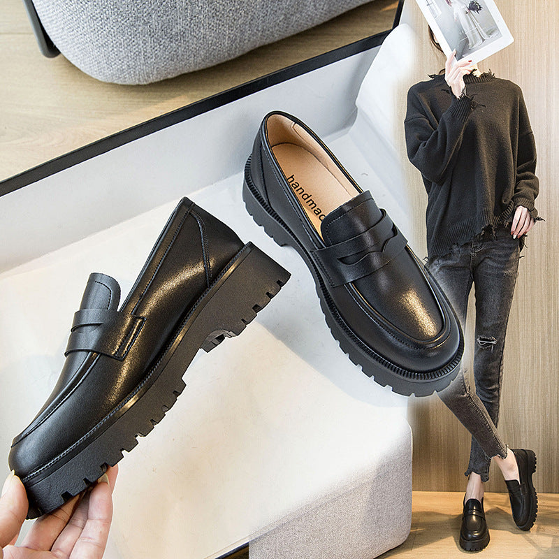 Γυναικεία Loafers με Χοντρή Σόλα