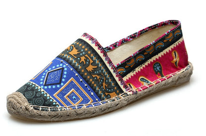Εσπαντρίγιες με Πολύχρωμο Boho Σχέδιο