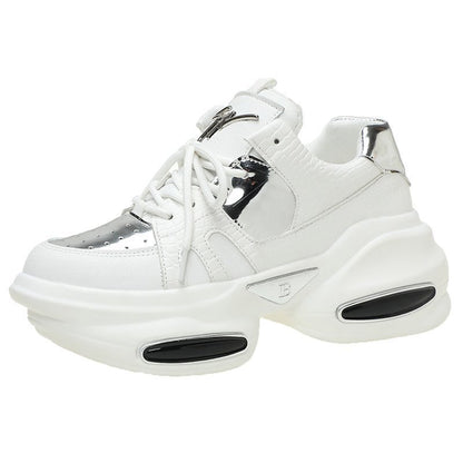 Γυναικεία Chunky Sneakers με Γυαλιστερές Λεπτομέρειες