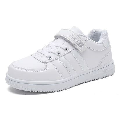Sneakers με Τριπλή Ρίγα & Αυτοκόλλητο Κλείσιμο