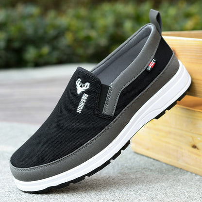 Slip-On Αθλητικά με Ενίσχυση & Ελαστικό Πίσω Μέρος