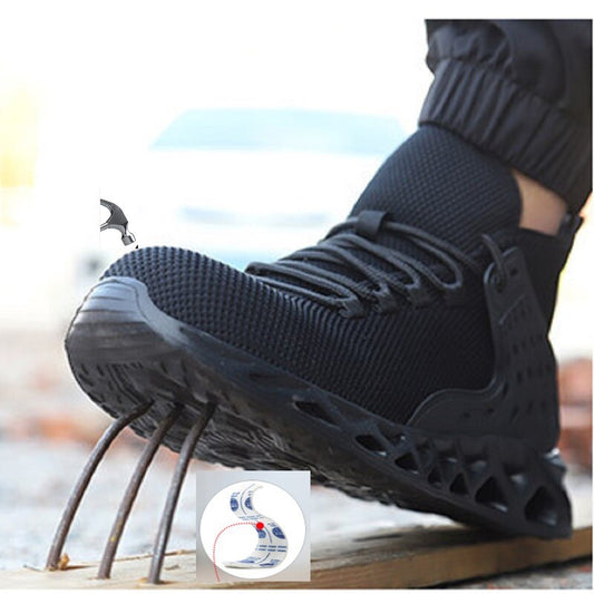 Αθλητικά Παπούτσια Εργασίας Mid-Top με Ενισχυμένη Σόλα & Ατσάλινη Μύτη
