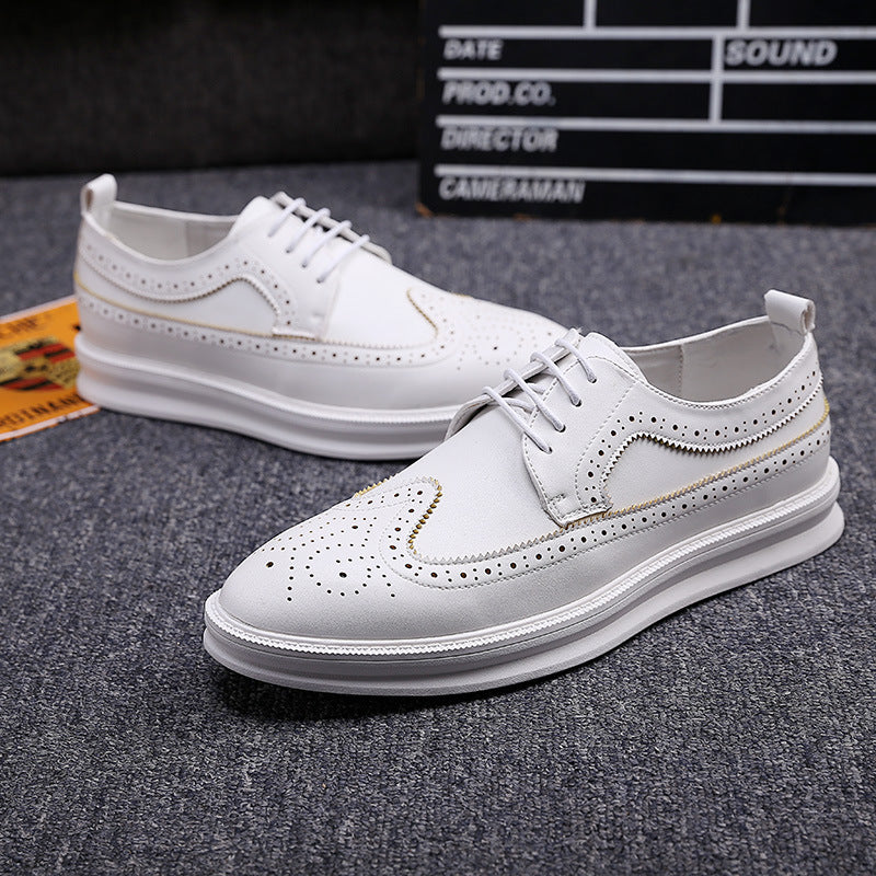 Ανδρικά Brogues με Ανάλαφρη Σόλα & Τρυπητό Σχέδιο
