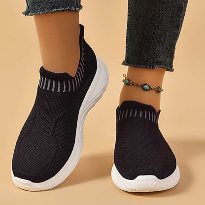Slip-On Παπούτσια με Ελαφριά Σόλα & Πλεκτό Επάνω Μέρος