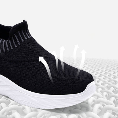 Slip-On Παπούτσια με Ελαφριά Σόλα & Πλεκτό Επάνω Μέρος