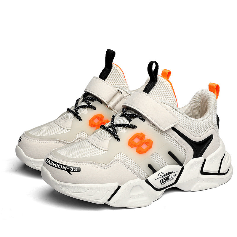Sneakers με Χοντρή Σόλα & Λεπτομέρειες Mesh