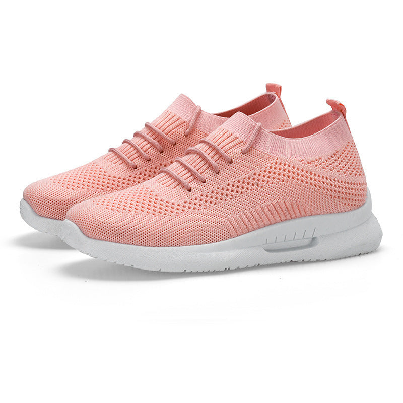 Πλεκτά Αθλητικά Sneakers με Ελαφρύ Σχέδιο
