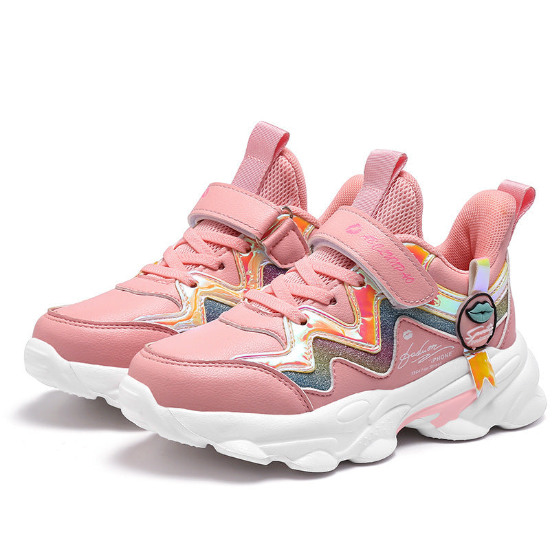 Sneakers με Διακοσμητικό Πλαϊνό & Ανάγλυφη Αφρώδη Σόλα