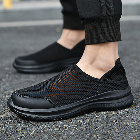 Ανδρικά Slip-On Παπούτσια με Ανάλαφρο Πλέγμα