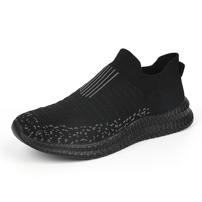 Ανδρικά Slip-On Παπούτσια Running με Ελαφρύ Πλέγμα