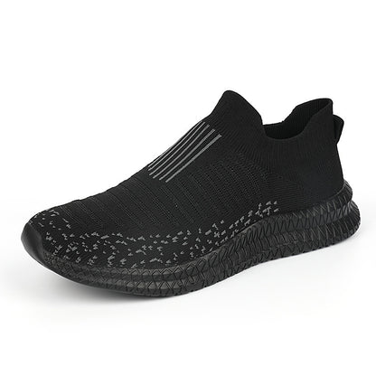 Ανδρικά Slip-On Παπούτσια Running με Ελαφρύ Πλέγμα
