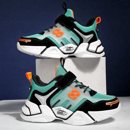 Sneakers με Χοντρή Σόλα & Λεπτομέρειες Mesh