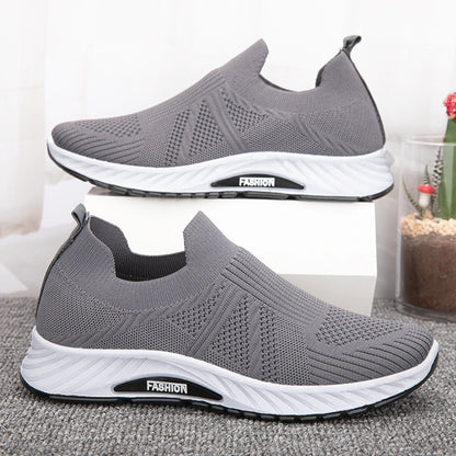 Ανδρικά Slip-On Παπούτσια με Πλεκτό Σχέδιο