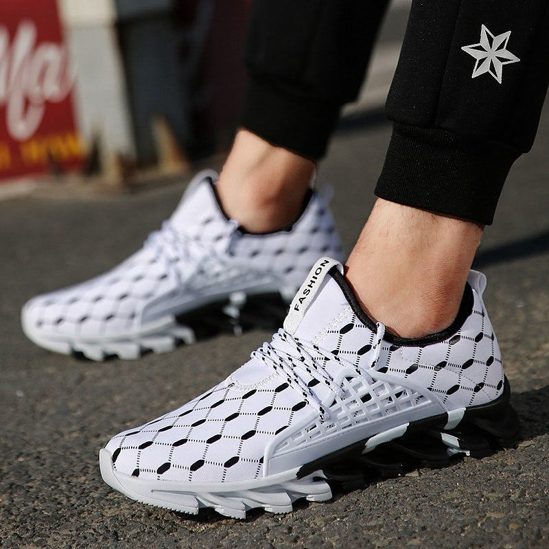 Ανδρικά Sneakers GridFlex με Ανατομική Σόλα & Διάτρητο Design