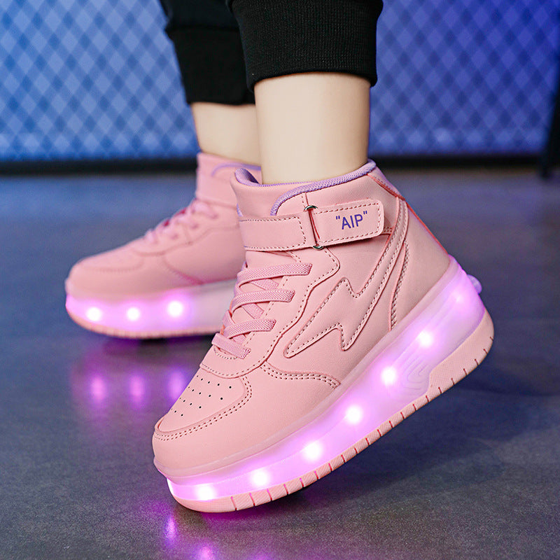 Sneakers Παπούτσια με LED Φωτάκια & Ροδάκια